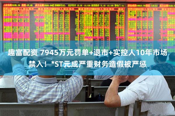 趣富配资 7945万元罚单+退市+实控人10年市场禁入！*ST元成严重财务造假被严惩